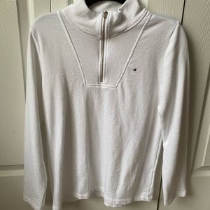 Tommy Hilfiger White Pullover Size Medium